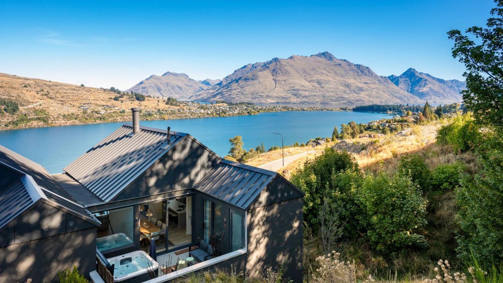 The Tiers- Hot Tub- Ac- Bbq- Free Parking Villa Queenstown Eksteriør billede